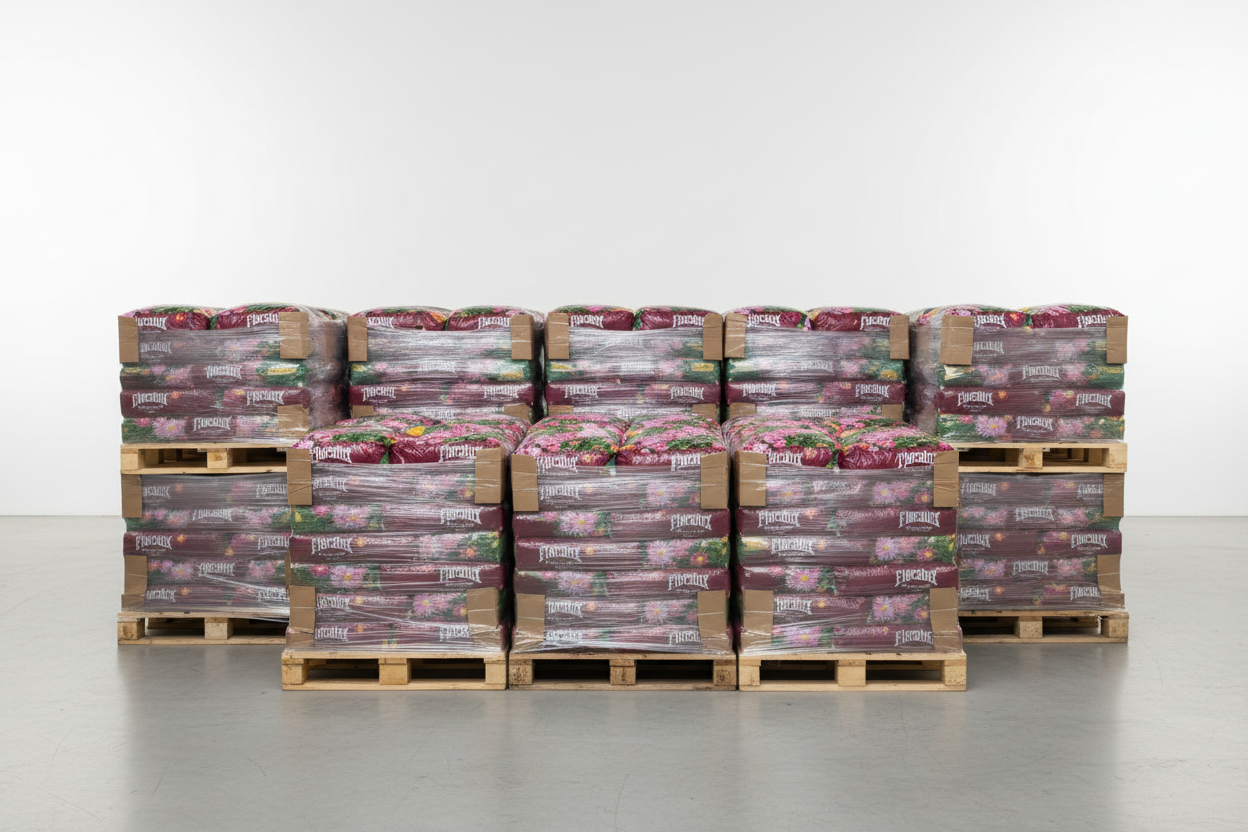 Floralux Plantejord Torvfri – pall med 510 säckar