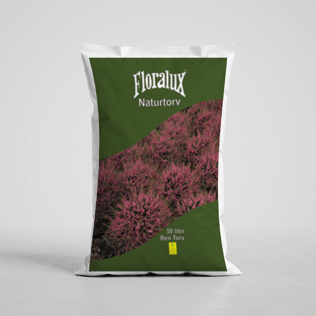 FLORALUX Naturtorv 50 Liter - hel pall - 48 st sekker