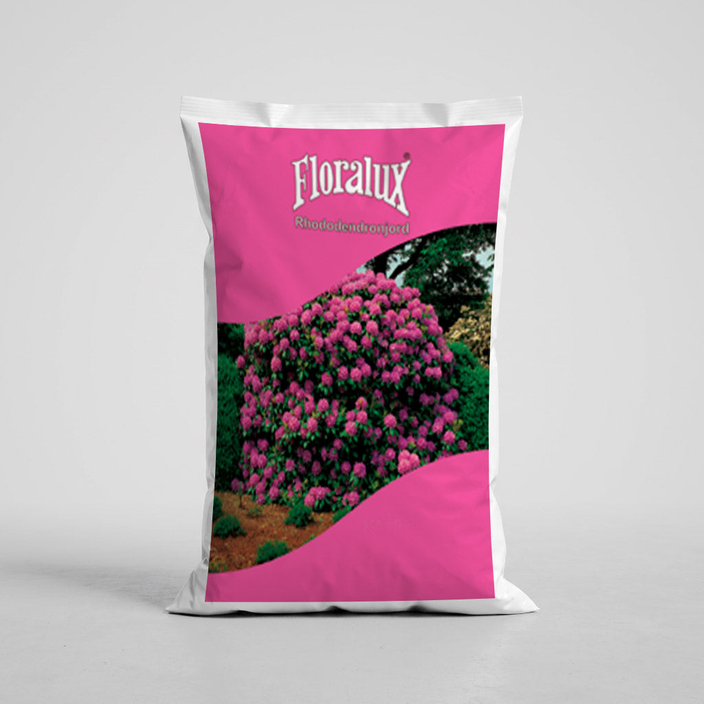Floralux Rhododendronjord 40 Liter - hel pall - 51 st sekker