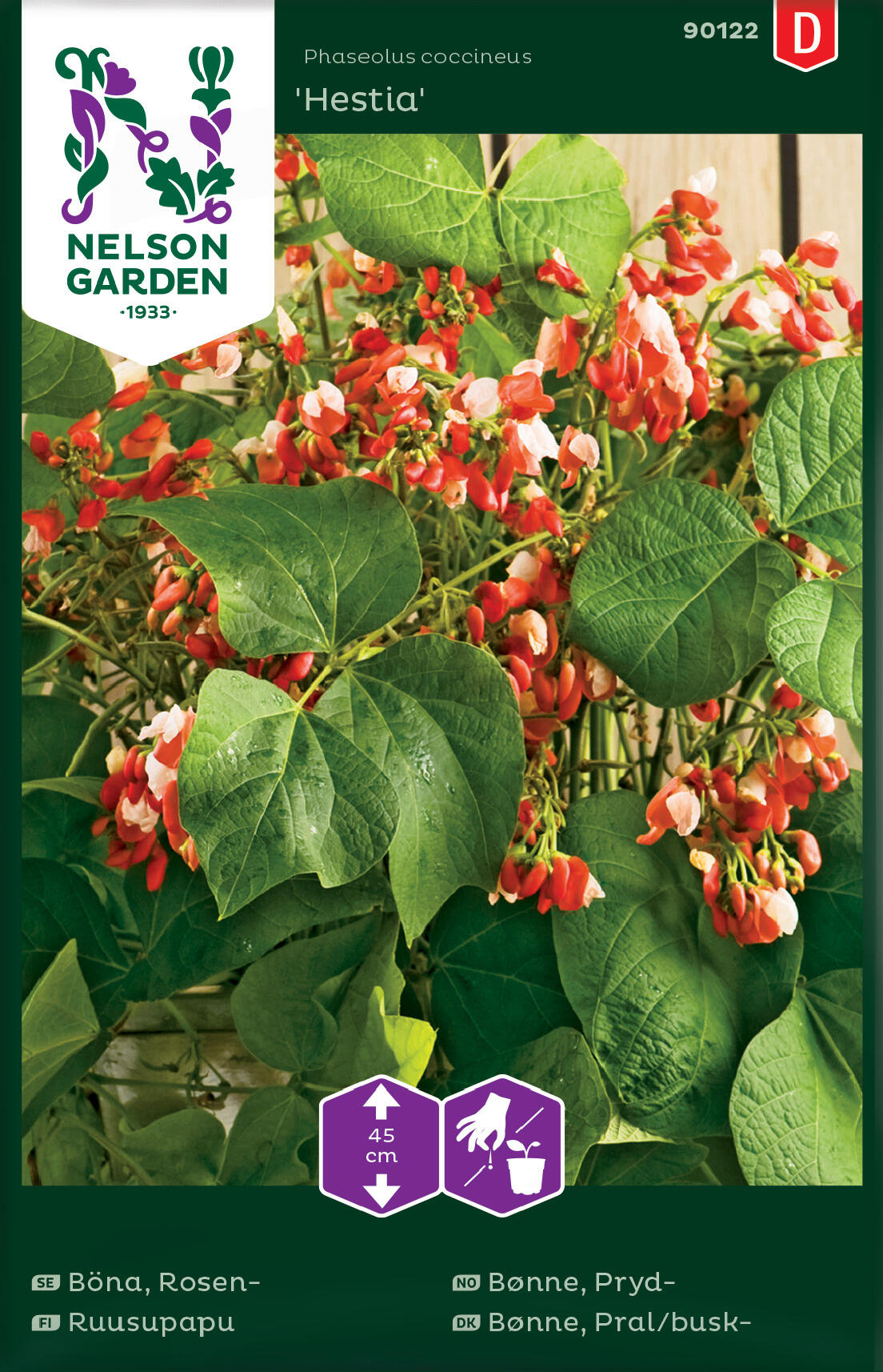 Prydnadsböna 'Hestia'