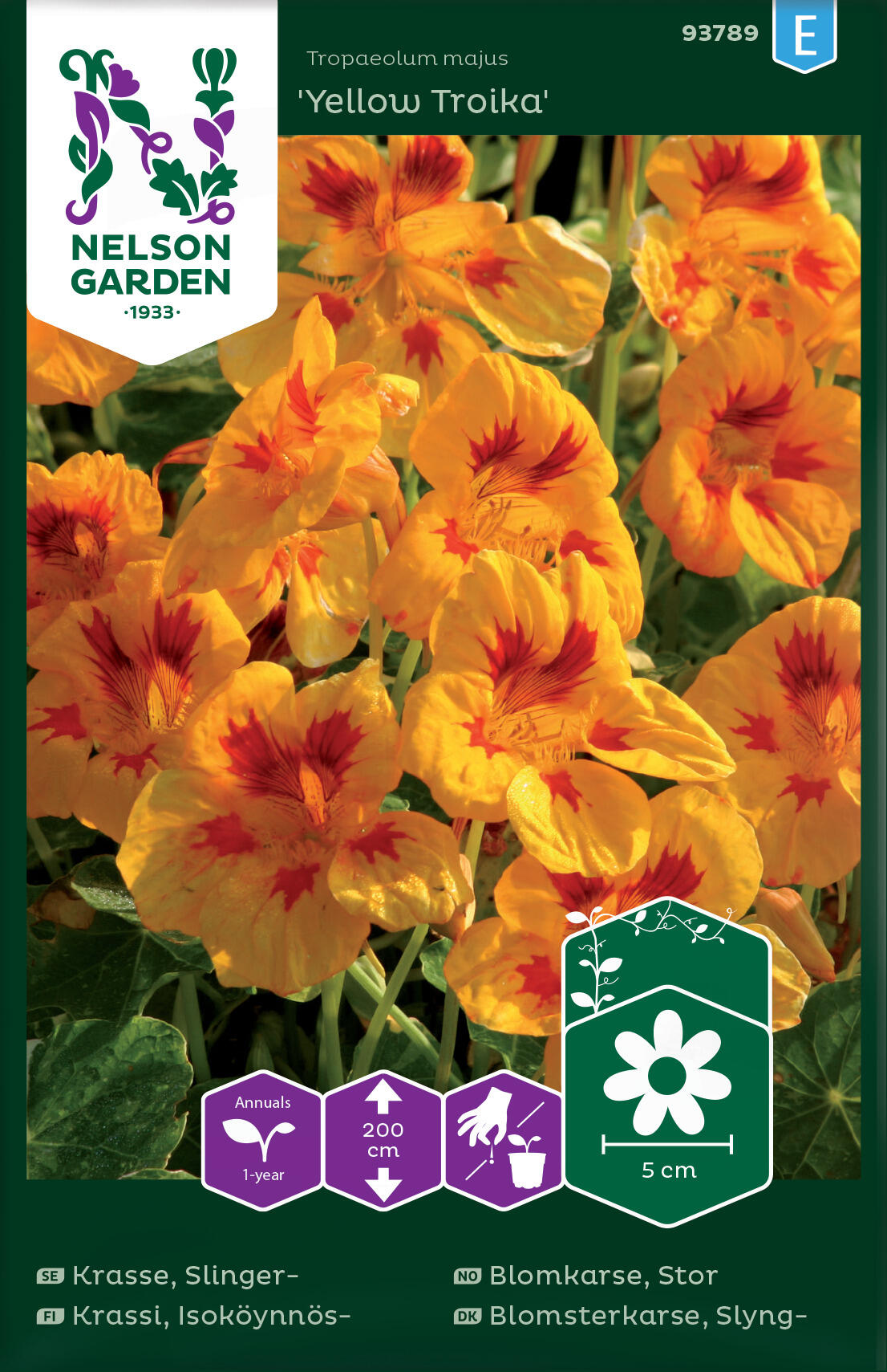 Stor Blomkarse 'Yellow Troika'